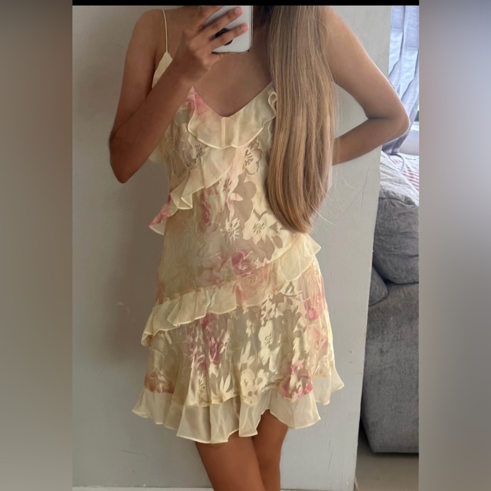 Authentic Nwt Loveshackfancy Lomina Heirloom Dress Size 6 View 6
